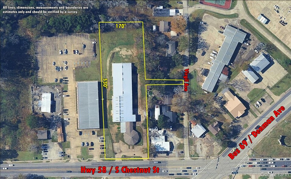 More Photos Of 1208 S Chestnut St, Lufkin Showroom For Sale