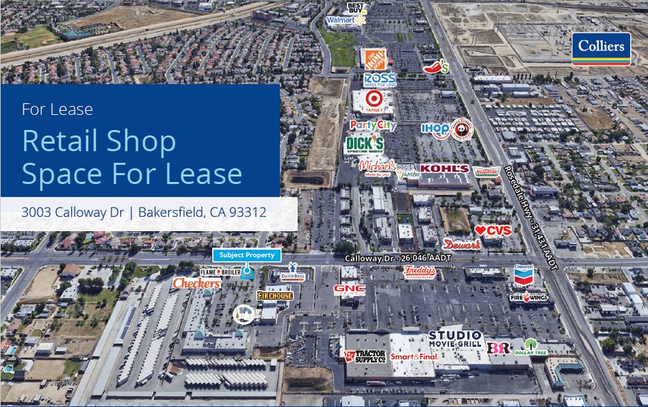 Primary Photo Of 3003 Calloway Dr, Bakersfield Freestanding For Lease