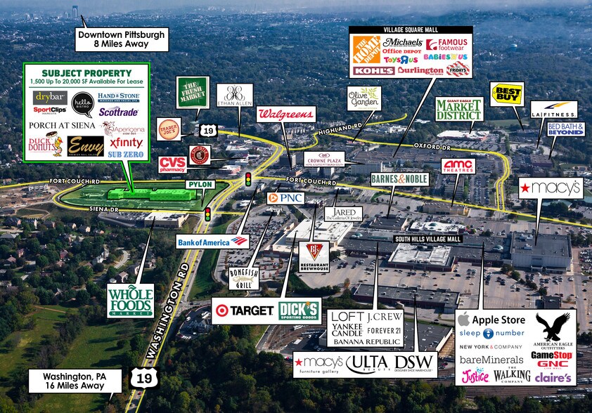 More Photos Of 1800 Washington Rd, Pittsburgh General Retail For Sale