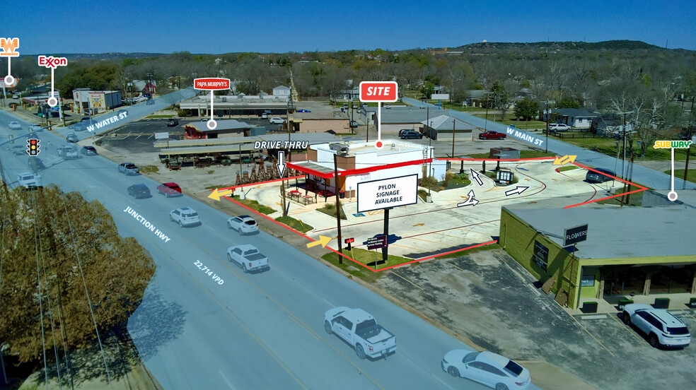 More Photos Of 236 Junction Hwy, Kerrville Fast Food For Lease
