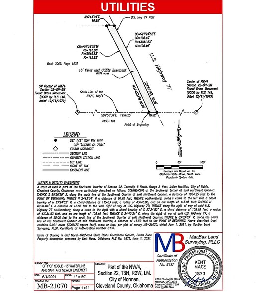 More Photos Of 1200 N Main St, Noble Warehouse For Lease