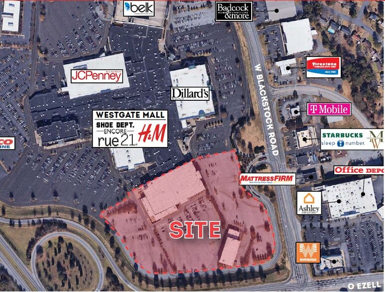 Primary Photo Of 205 W Blackstock Rd, Spartanburg Department Store For Lease