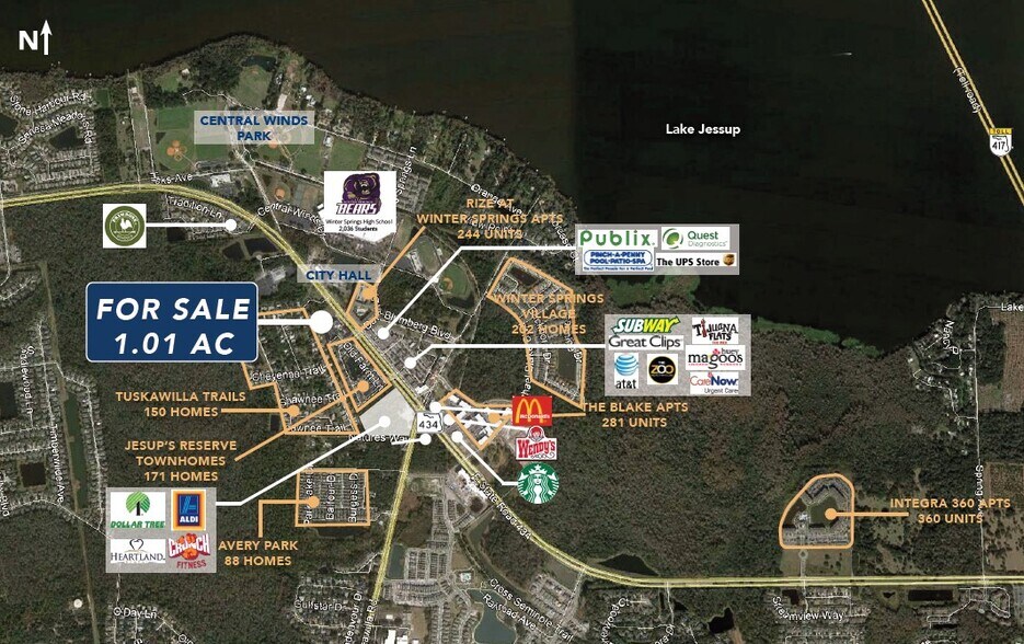 More Photos Of 1135 E State Road 434, Winter Springs Land For Sale