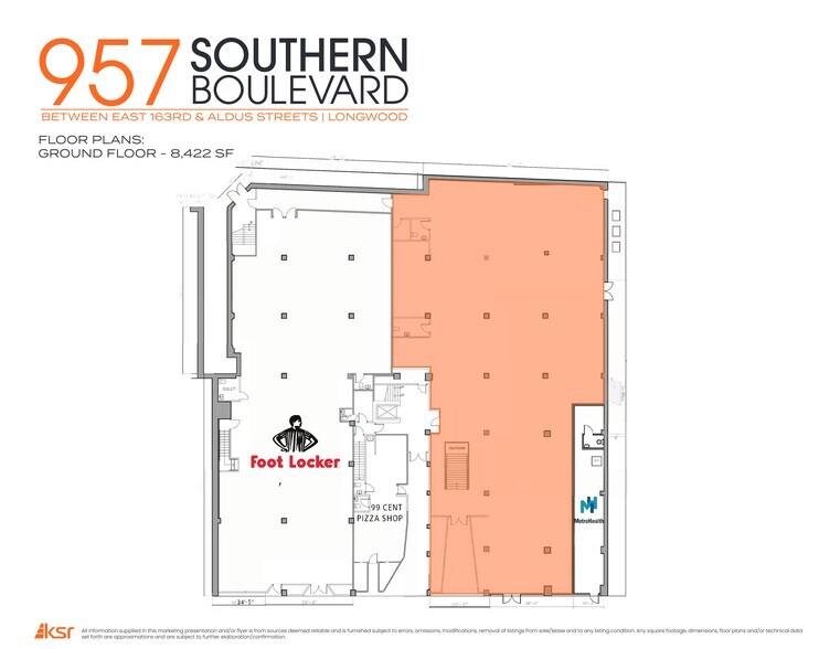 Primary Photo Of 957 Southern Blvd, Bronx Office For Lease