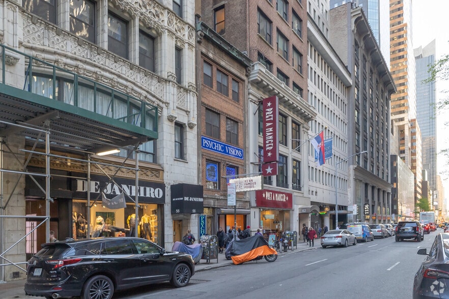 More Photos Of 60 W 45th St, New York Storefront Retail Office For Lease