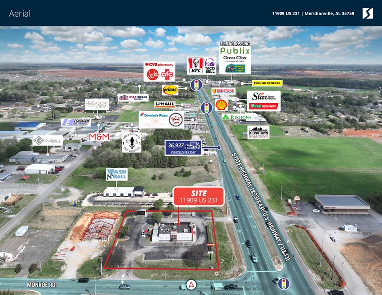 More Photos Of 11909 US Highway 231/431, Meridianville Fast Food For Lease