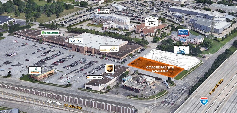 Primary Photo Of NWC OF INTERSTATE 45N @ FM 1960, Houston Land For Lease