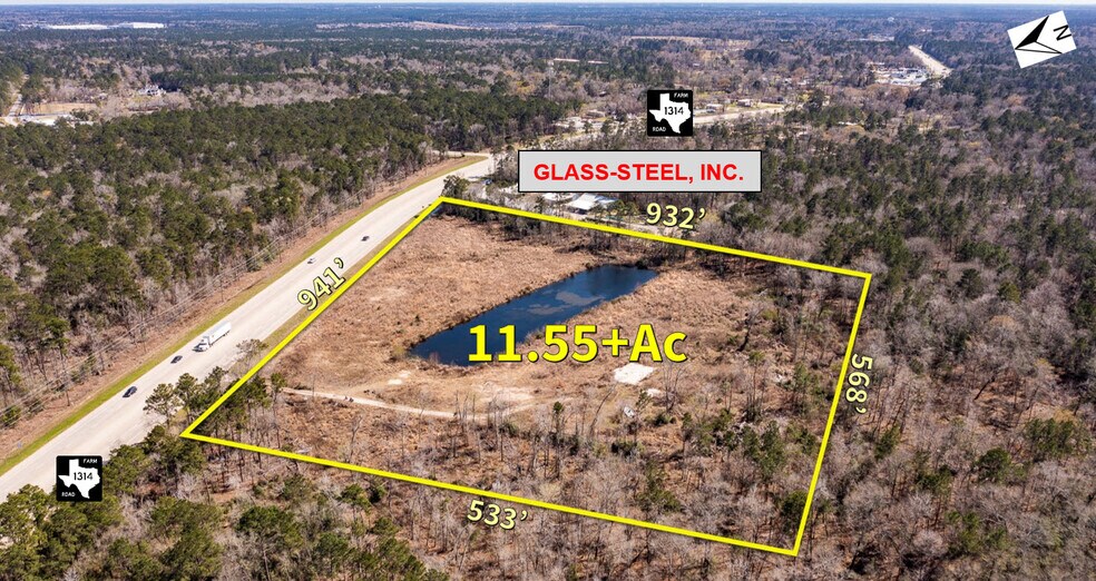 Primary Photo Of 18450 FM 1314, Conroe Land For Sale