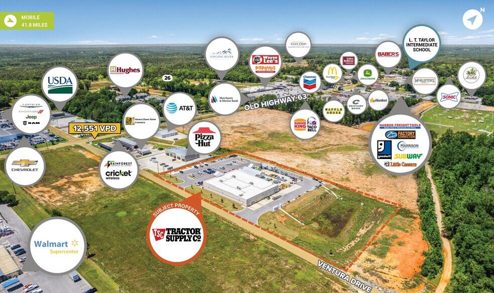 More Photos Of 134 Ventura Dr, Lucedale Freestanding For Sale