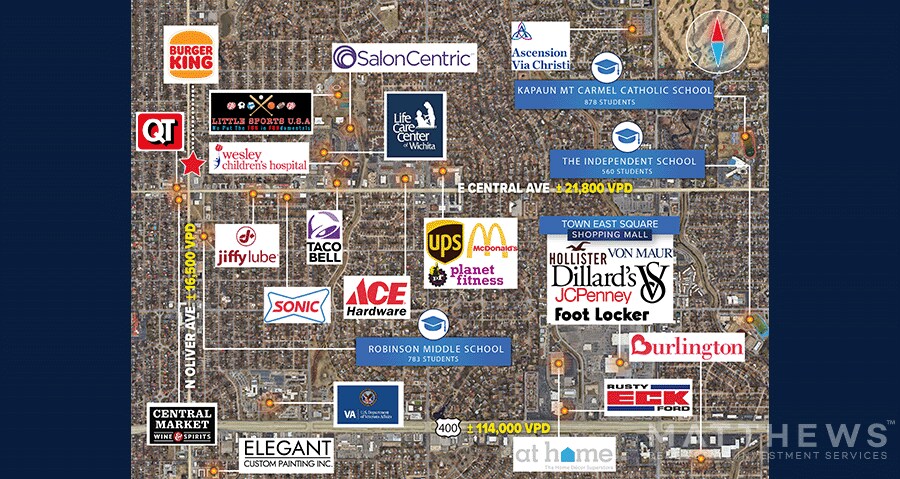 More Photos Of 528 N Oliver Ave, Wichita Fast Food For Sale