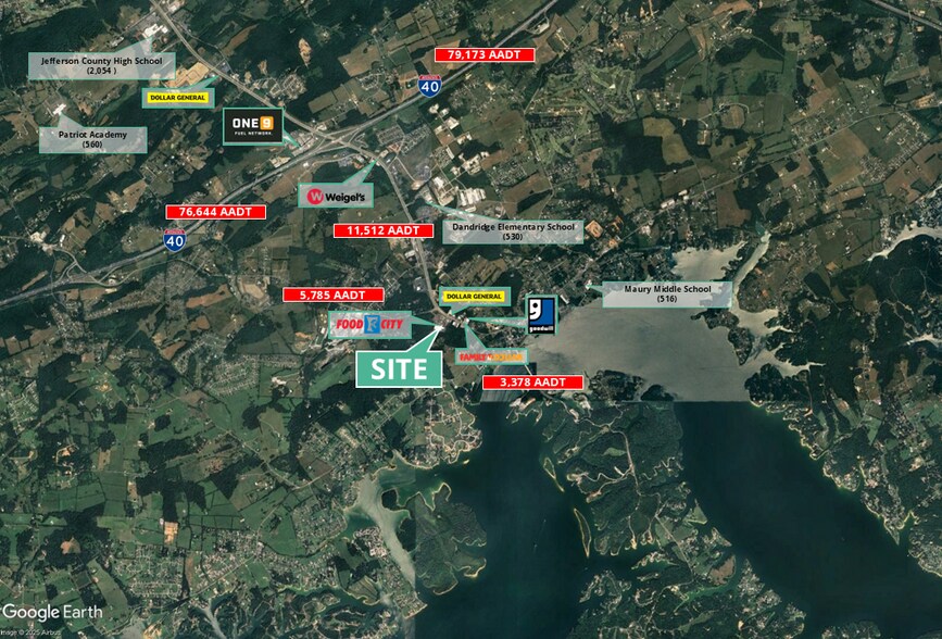 More Photos Of 123 US-70, Dandridge Storefront For Lease