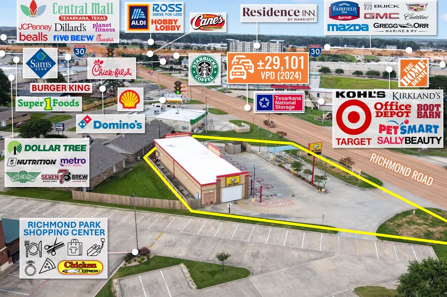 More Photos Of 2806 Richmond Rd, Texarkana Carwash For Sale