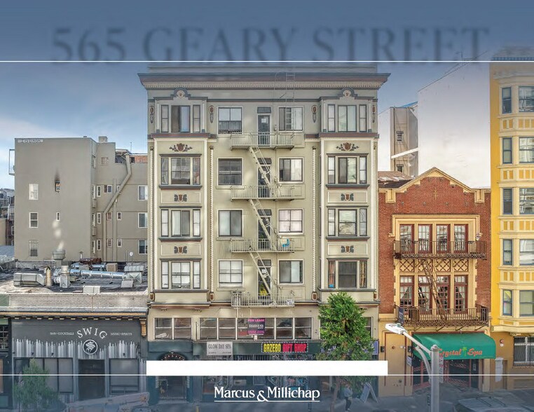 More Photos Of 565-569 Geary St, San Francisco Apartments For Sale