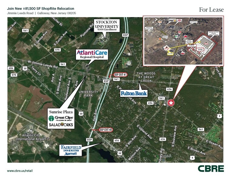 More Photos Of Jimmie Leeds Rd, Galloway General Retail For Lease