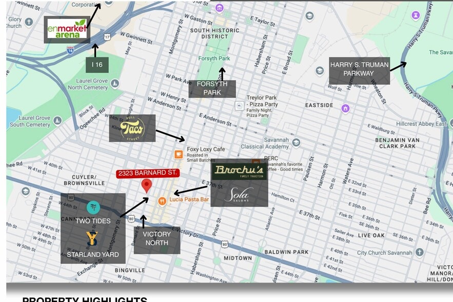 More Photos Of 2323 Barnard St, Savannah Storefront Retail Office For Lease