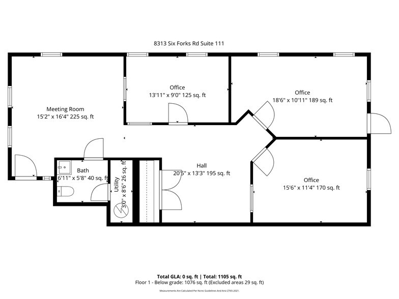 More Photos Of 8313 Six Forks Rd, Raleigh Office For Sale