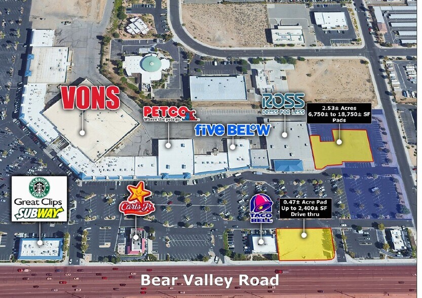 Primary Photo Of Bear Valley Rd, Victorville Land For Sale