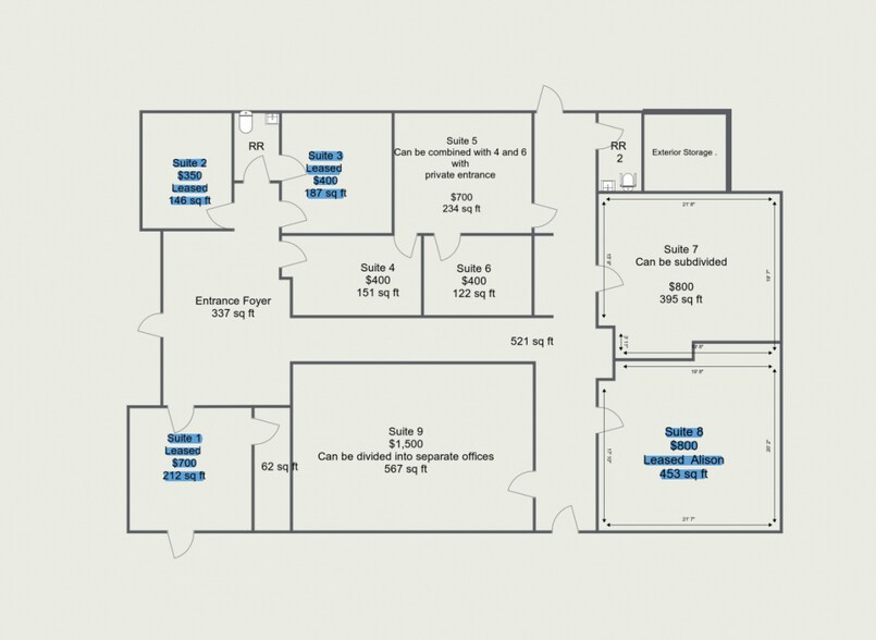 More Photos Of 814 Union St, Shelbyville Office For Lease