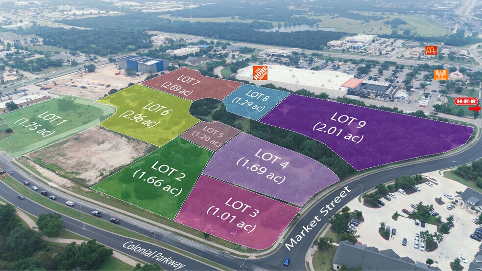 More Photos Of Colonial Pkwy, Cedar Park Land For Sale