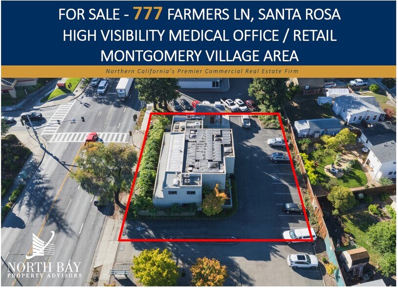 Primary Photo Of 777 Farmers Ln, Santa Rosa Office For Sale