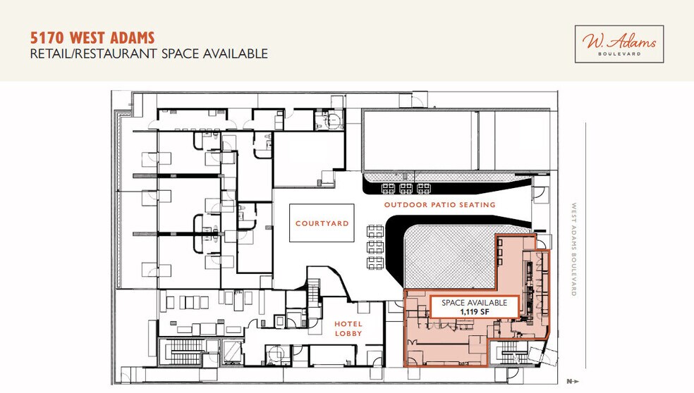 More Photos Of 5170 W Adams Blvd, Los Angeles Hotel For Lease