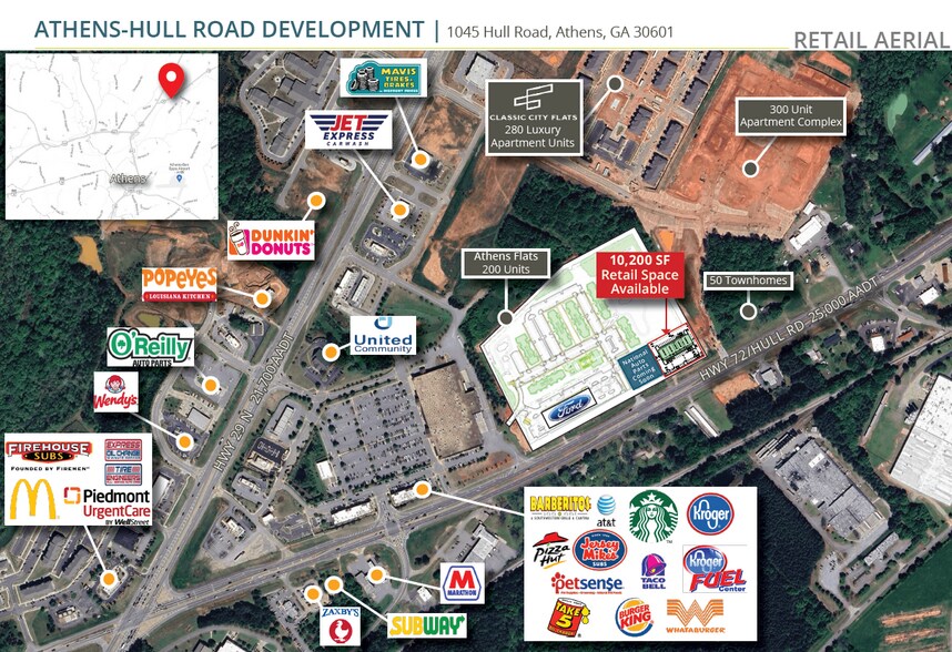 More Photos Of 1045 Hull Rd, Athens Storefront For Lease