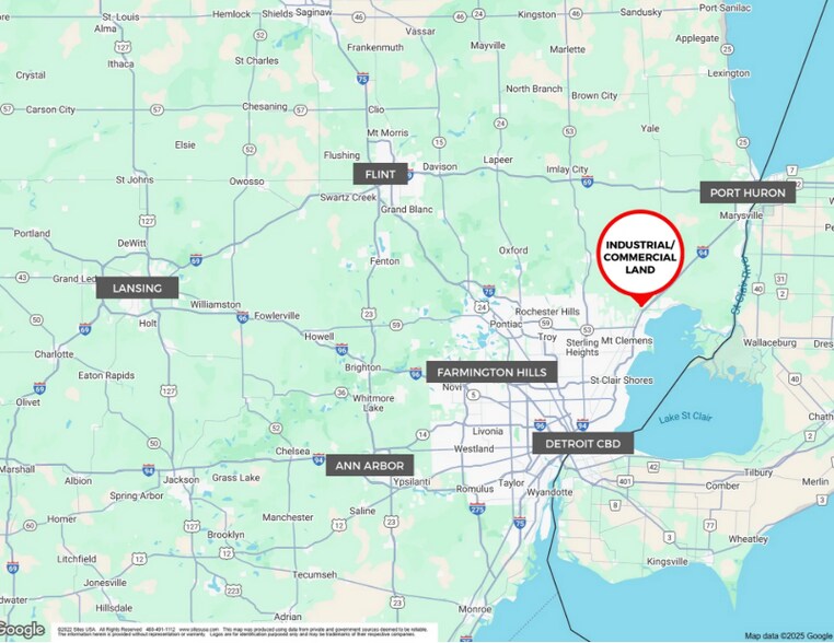 More Photos Of 24 Mile Rd & Gratiot Ave, New Baltimore Land For Sale