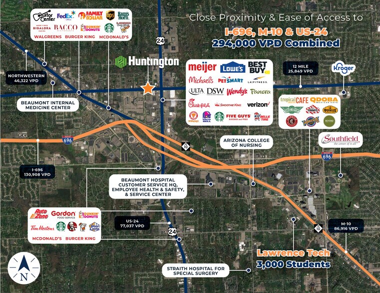 More Photos Of 24805 W 12 Mile Rd, Southfield Bank For Sale