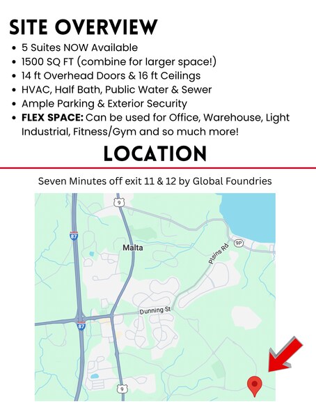 More Photos Of 12 Shenandoah Dr, Saratoga Springs Warehouse For Lease