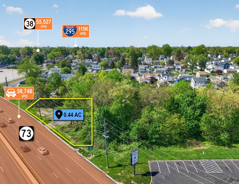 More Photos Of 2937 Route 73, Maple Shade Township Land For Sale