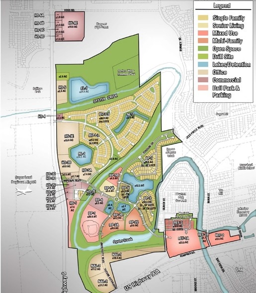 More Photos Of Hwy 6 & Hwy 90A, Sugar Land Land For Sale