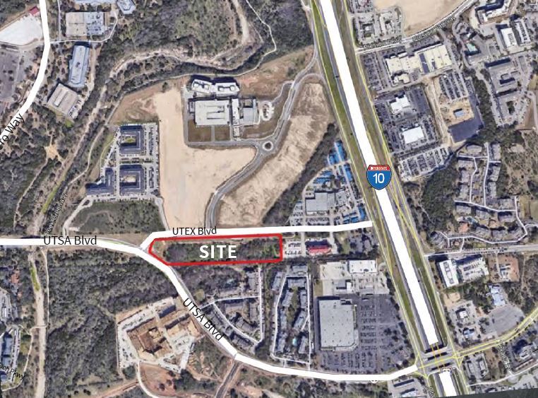 Primary Photo Of UTSA Boulevard At UTEX Blvd @ UTSA Blvd, San Antonio Land For Sale