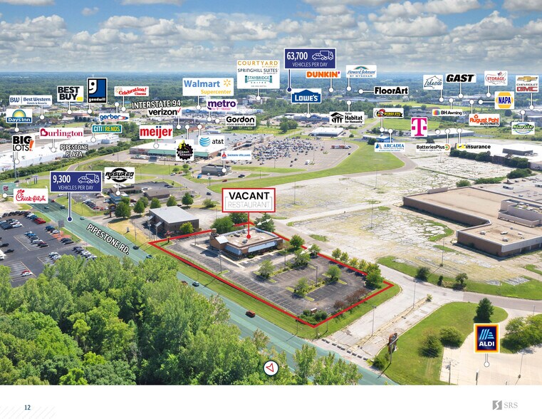 More Photos Of 1830 Pipestone Rd, Benton Harbor Restaurant For Sale