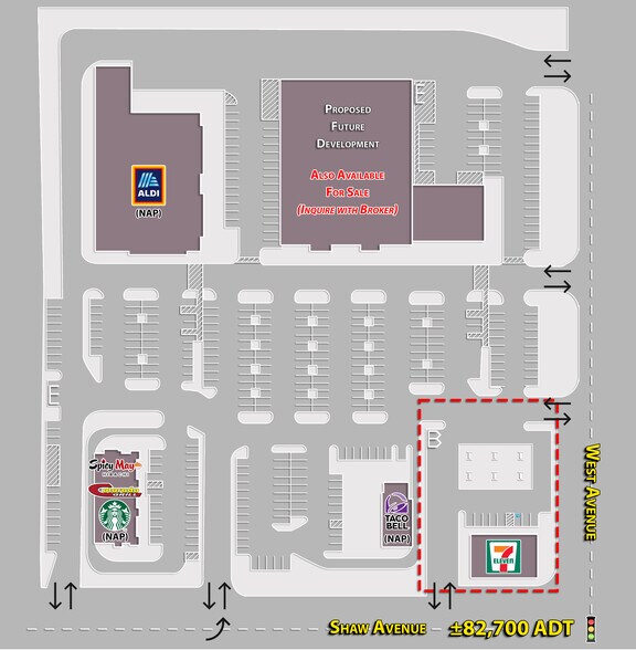 More Photos Of 2020 W Shaw Ave, Fresno Convenience Store For Sale