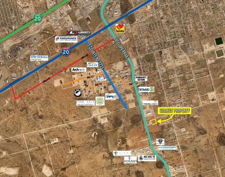 More Photos Of 5116 CR 131, Midland Warehouse For Sale