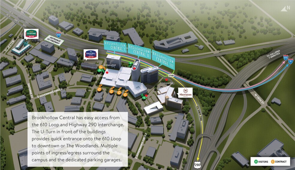 More Photos Of 2800 N Loop Fwy W, Houston Office For Lease