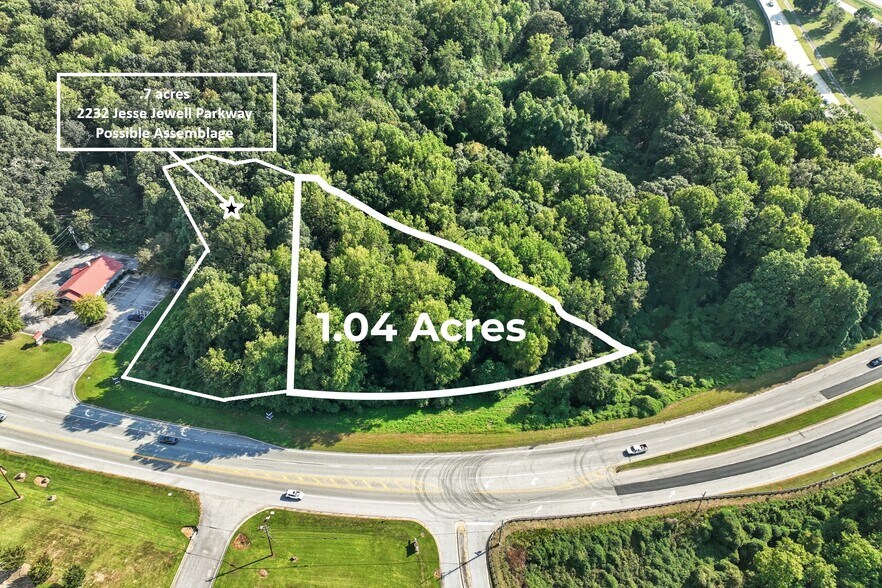 More Photos Of 2222 Jesse Jewell Pky NE, Gainesville Land For Sale