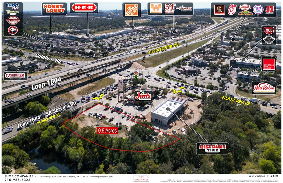 Primary Photo Of 6107 W Loop 1604 N, San Antonio Land For Lease