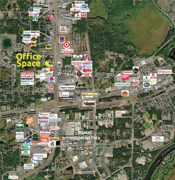 More Photos Of 14387 Edgewood Dr, Baxter Office For Lease