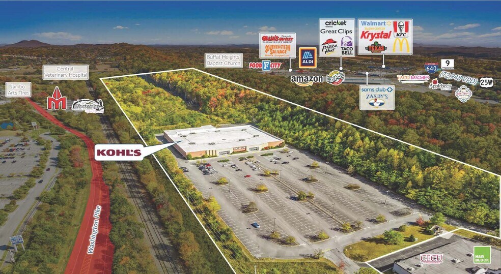 More Photos Of 5312 Washington Pike, Knoxville Freestanding For Sale