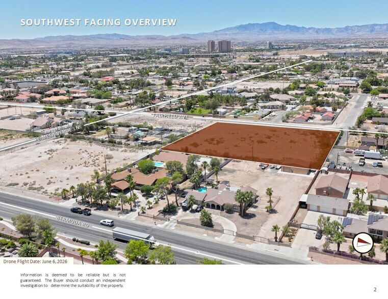 More Photos Of Fairfield Ave @ E Moberly Ave, Las Vegas Land For Sale