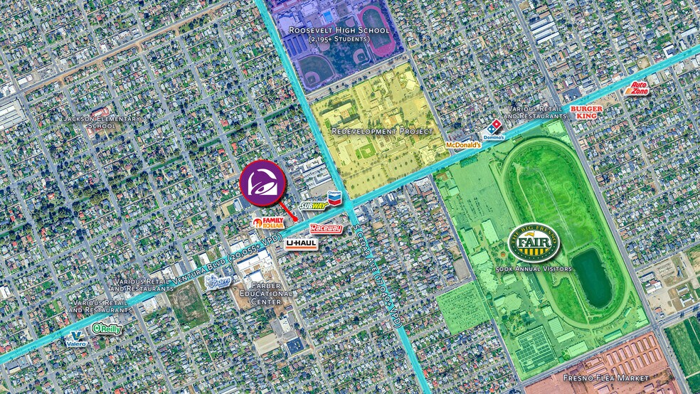 More Photos Of 4071 Ventura St, Fresno Freestanding For Sale