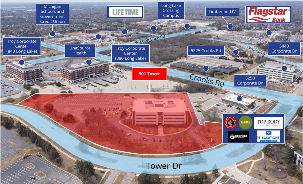 More Photos Of 901 Tower Dr, Troy Coworking Space