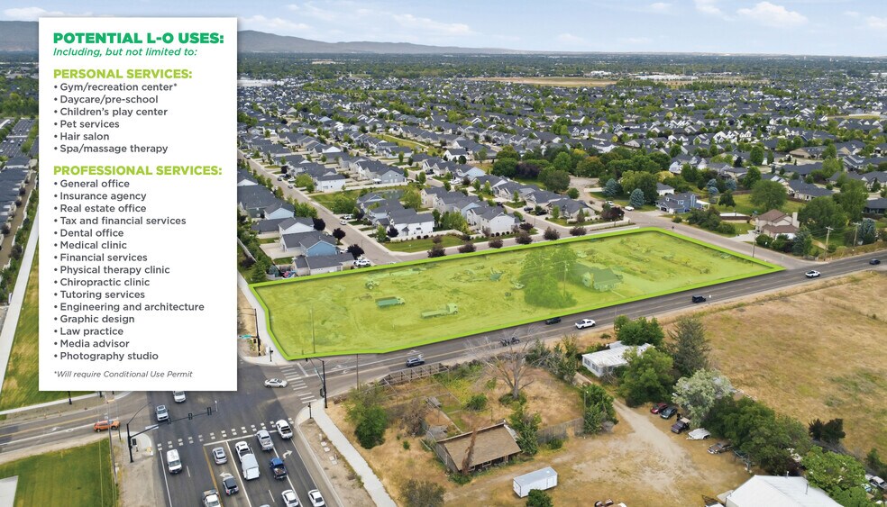 More Photos Of 6280 N Black Cat Rd, Meridian Land For Lease