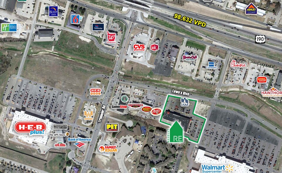 More Photos Of 1200 Lowes Blvd, Killeen Unknown For Lease