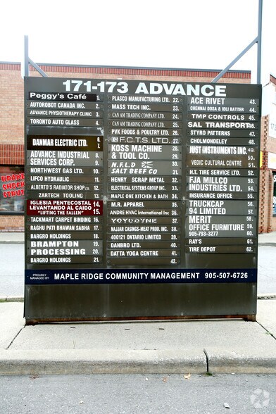 More Photos Of 173 Advance Blvd, Brampton Warehouse For Sale