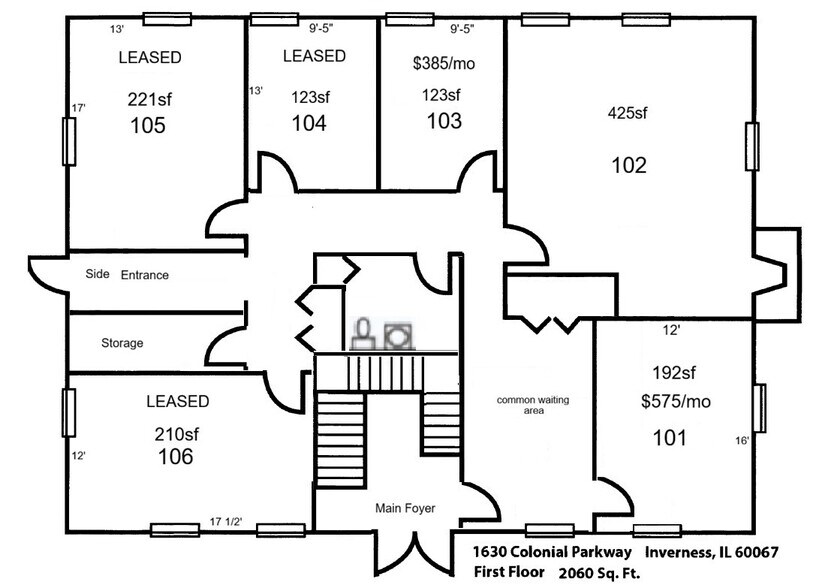 More Photos Of 1630 W Colonial Pky, Inverness Office For Lease