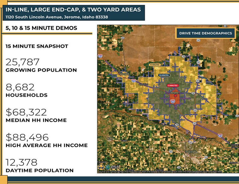 More Photos Of 1016-1120 S Lincoln Ave, Jerome General Retail For Lease