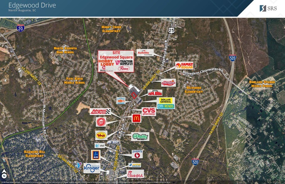 More Photos Of 101 Edgefield Rd, North Augusta Land For Sale