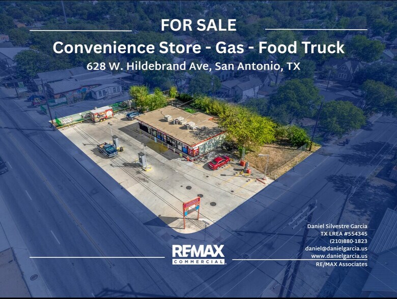 Primary Photo Of 628 W Hildebrand Ave, San Antonio Convenience Store For Sale